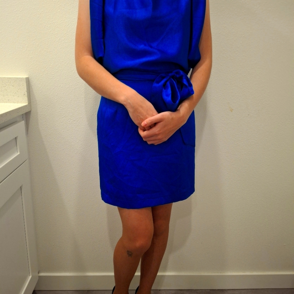 Ravon vintage genuine 80s Retro party or cocktail dress